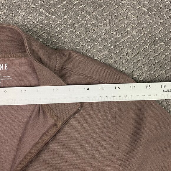 Rhone Commuter 1/4 Zip Pullover Men's Medium Brown Performance Quarter Sweater - Picture 11 of 13